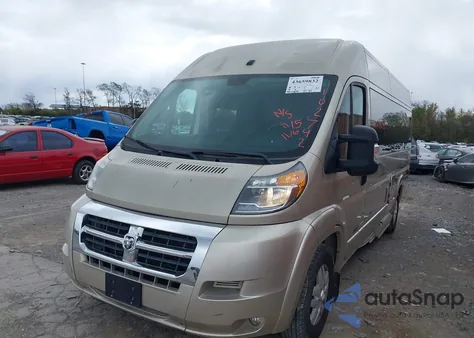 2016 Ram Promaster 3500 High Roof z USA, uszkodzony, nr VIN 3C6URVJG3GE102742